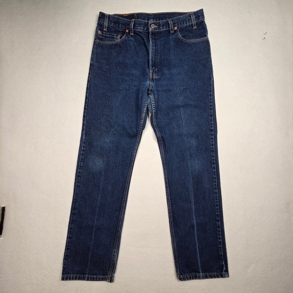 Levi's Other - Vtg Y2K Levi's 505 Jeans Mens 36x32 Blue Made in USA Straight Leg Denim 2000